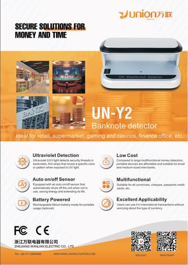 Union UN-Y2 Specifications